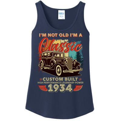 90th Birthday Im Not Old Im A Classic 1934 Custom Built Ladies Essential Tank