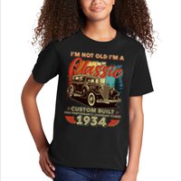 90th Birthday Im Not Old Im A Classic 1934 Custom Built Kids T-Shirt