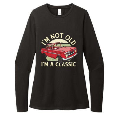 Im Not Old Im A Classic Car Men Dad Grandpa Womens CVC Long Sleeve Shirt