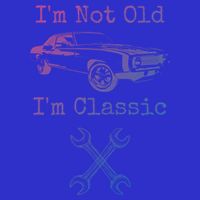 Im Not Old Im Classic Cool Car Graphic Retired Dad Grandpa Cool Gift 16 in Basic Backpack