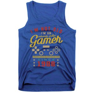 IM Not Old IM A Skilled Gamer 1988 Videogame Gaming Gift Tank Top