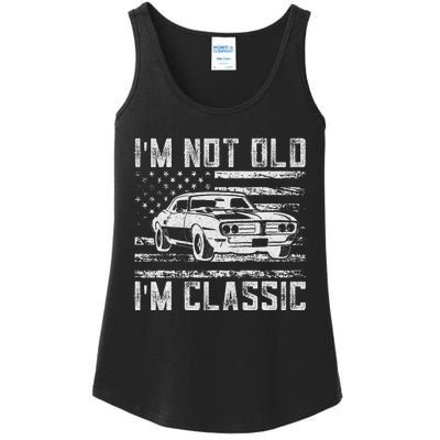 IM Not Old IM Classic Car Vintage Dad FatherS Day Ladies Essential Tank