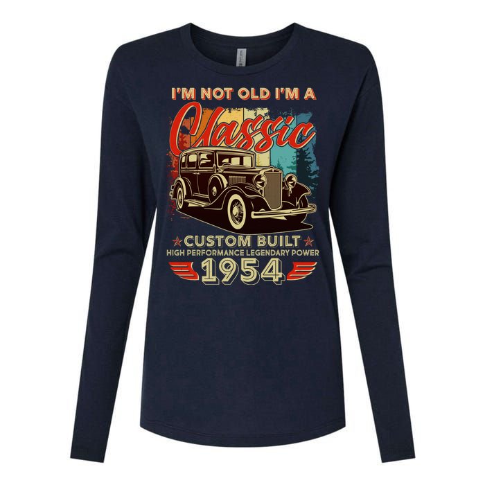 70th Birthday Im Not Old Im A Classic 1954 Custom Built Womens Cotton Relaxed Long Sleeve T-Shirt