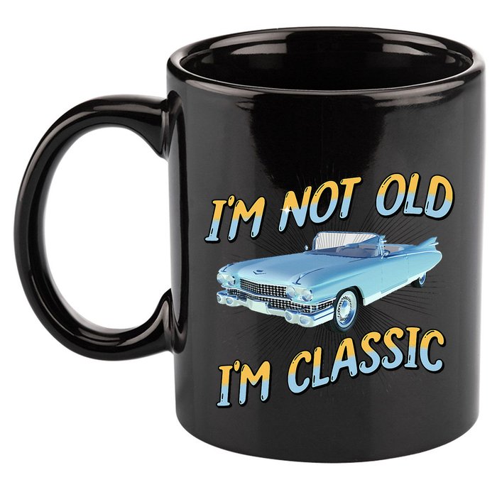 IM Not Old IM Classic 11oz C Handle Ceramic Mug