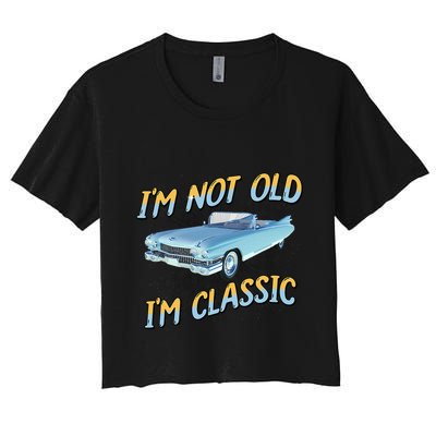 IM Not Old IM Classic Crop Top