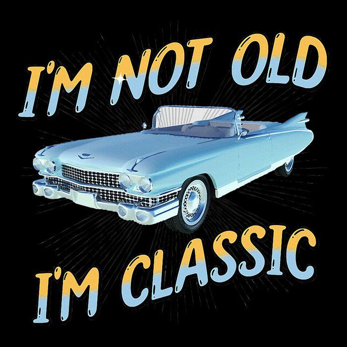 IM Not Old IM Classic Zip Tote Bag