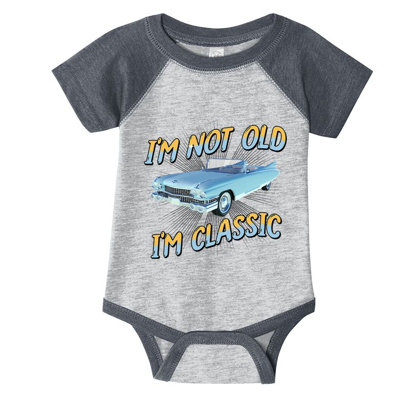 IM Not Old IM Classic Infant Baby Jersey Bodysuit