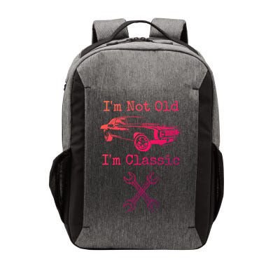 Im Not Old Im Classic Cool Car Graphic Retired Dad Grandpa Cool Gift Vector Backpack