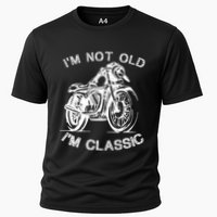 IM Not Old IM Classic Funny Motorcycle Graphic Cooling Performance Crew T-Shirt