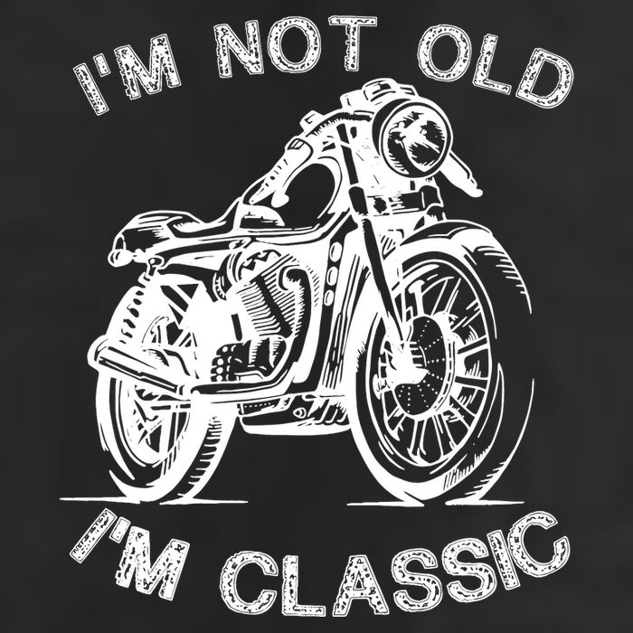 IM Not Old IM Classic Funny Motorcycle Graphic 11oz C Handle Ceramic Mug