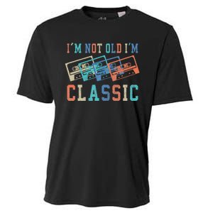 I'm Not Old Im Classic Grandpa Dad Birthday Gifts Rock Music Cooling Performance Crew T-Shirt