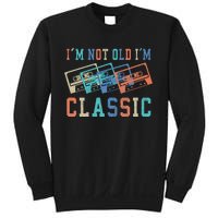 I'm Not Old Im Classic Grandpa Dad Birthday Gifts Rock Music Sweatshirt