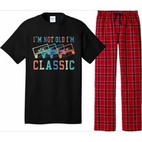 I'm Not Old Im Classic Grandpa Dad Birthday Gifts Rock Music Pajama Set