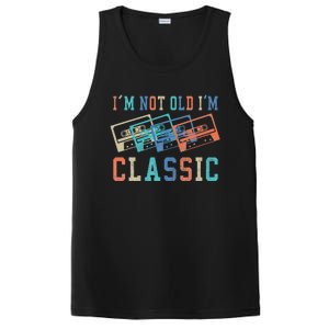 I'm Not Old Im Classic Grandpa Dad Birthday Gifts Rock Music PosiCharge Competitor Tank