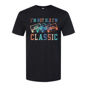 I'm Not Old Im Classic Grandpa Dad Birthday Gifts Rock Music Softstyle CVC T-Shirt