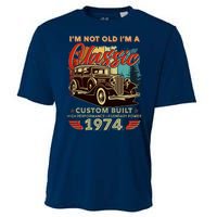 50th Birthday Im Not Old Im A Classic 1974 Custom Built Cooling Performance Crew T-Shirt