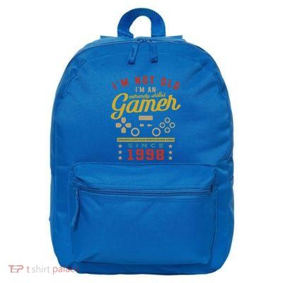 IM Not Old IM A Skilled Gamer 1998 Videogame Gaming Gift 16 in Basic Backpack