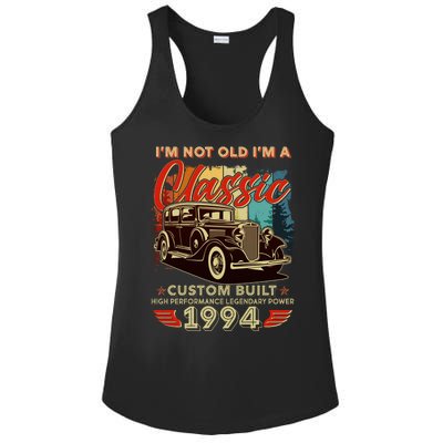 30th Birthday Im Not Old Im A Classic 1994 Custom Built Ladies PosiCharge Competitor Racerback Tank