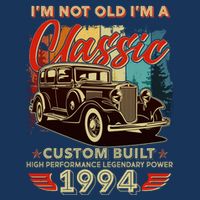 30th Birthday Im Not Old Im A Classic 1994 Custom Built 16 in Basic Backpack