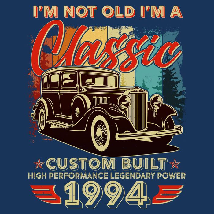 30th Birthday Im Not Old Im A Classic 1994 Custom Built 16 in Basic Backpack