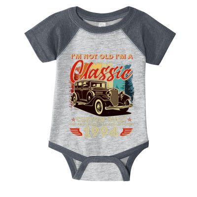 30th Birthday Im Not Old Im A Classic 1994 Custom Built Infant Baby Jersey Bodysuit