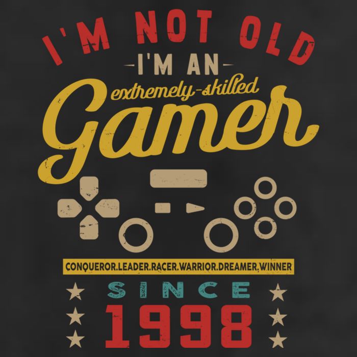 IM Not Old IM A Skilled Gamer 1998 Videogame Gaming Gift 11oz C Handle Ceramic Mug