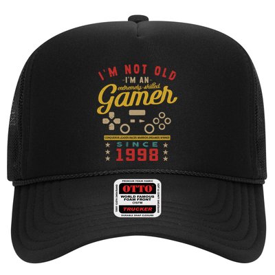 IM Not Old IM A Skilled Gamer 1998 Videogame Gaming Gift Trucker Hat