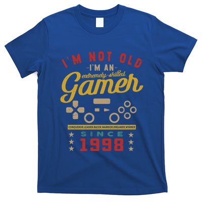 IM Not Old IM A Skilled Gamer 1998 Videogame Gaming Gift T-Shirt