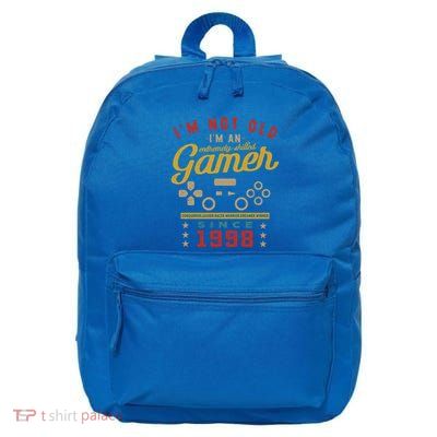 IM Not Old IM A Skilled Gamer 1998 Videogame Gaming Gift 16 in Basic Backpack