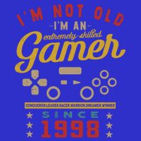 IM Not Old IM A Skilled Gamer 1998 Videogame Gaming Gift 16 in Basic Backpack