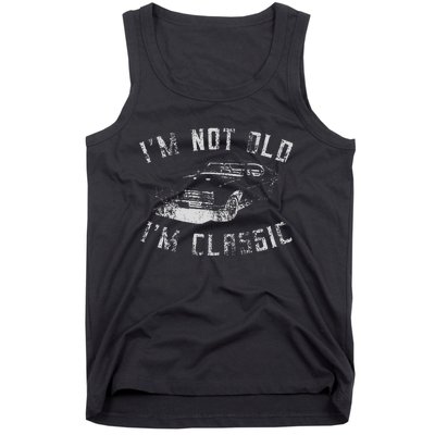 Im Not Old Im Classic Funny Car Graphic Tank Top