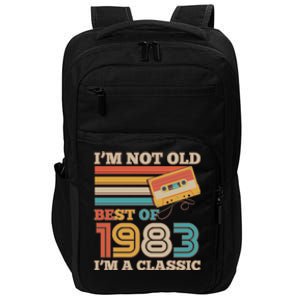 I'm Not Old Best Of 1983 I'm A Classic 40th Birthday Impact Tech Backpack