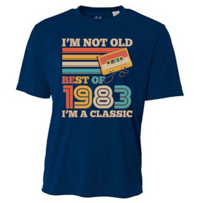 I'm Not Old Best Of 1983 I'm A Classic 40th Birthday Cooling Performance Crew T-Shirt