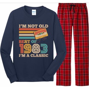 I'm Not Old Best Of 1983 I'm A Classic 40th Birthday Long Sleeve Pajama Set