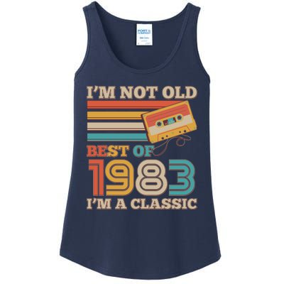 I'm Not Old Best Of 1983 I'm A Classic 40th Birthday Ladies Essential Tank