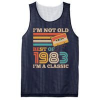 I'm Not Old Best Of 1983 I'm A Classic 40th Birthday Mesh Reversible Basketball Jersey Tank