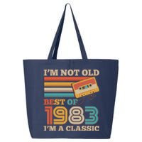 I'm Not Old Best Of 1983 I'm A Classic 40th Birthday 25L Jumbo Tote