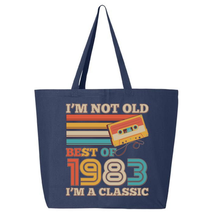 I'm Not Old Best Of 1983 I'm A Classic 40th Birthday 25L Jumbo Tote