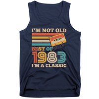 I'm Not Old Best Of 1983 I'm A Classic 40th Birthday Tank Top