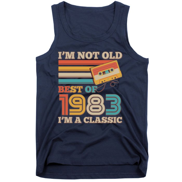 I'm Not Old Best Of 1983 I'm A Classic 40th Birthday Tank Top