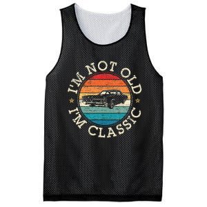 Im Not Old Im Classic Funny Car Christmas Birthday  Mesh Reversible Basketball Jersey Tank