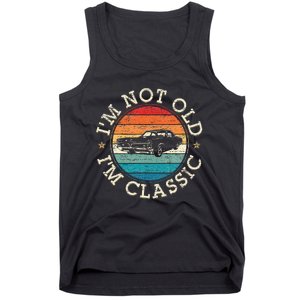 Im Not Old Im Classic Funny Car Christmas Birthday  Tank Top