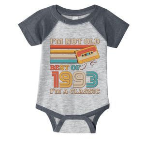 I'm Not Old Best Of 1993 I'm A Classic 30th Birthday Infant Baby Jersey Bodysuit