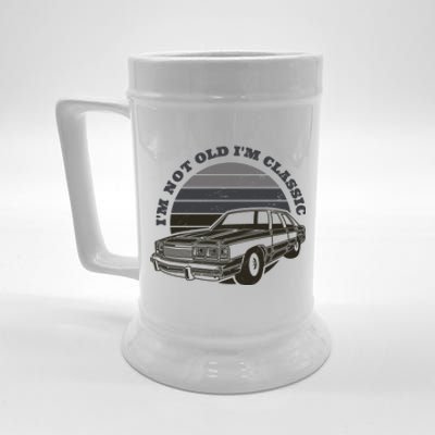 I'm Not Old I'm Classic Vintage Car Beer Stein