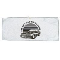 I'm Not Old I'm Classic Vintage Car Large Microfiber Waffle Golf Towel