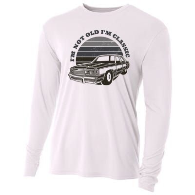 I'm Not Old I'm Classic Vintage Car Cooling Performance Long Sleeve Crew