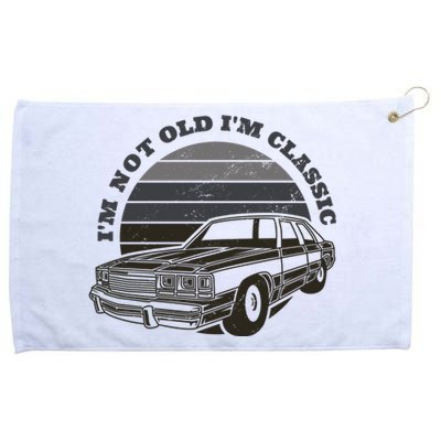 I'm Not Old I'm Classic Vintage Car Grommeted Golf Towel