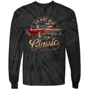 IM Not Old IM Classic Old Man Tie-Dye Long Sleeve Shirt