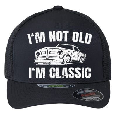 IM Not Old IM Classic Flexfit Unipanel Trucker Cap