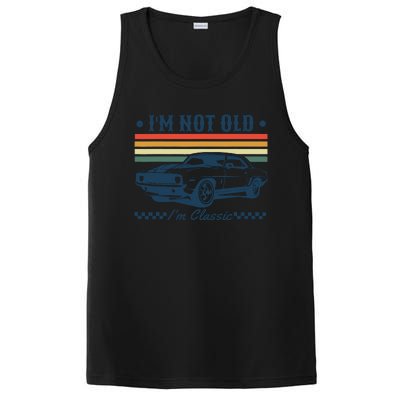 I’M Not Old Im Classic Funny Car Birthday Novelty PosiCharge Competitor Tank